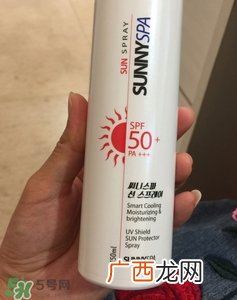 sunnyspa水晶防晒喷雾多少钱_专柜价格