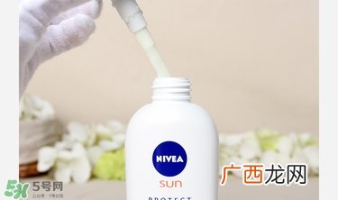 nivea妮维雅水感防晒乳真假辨别对比图