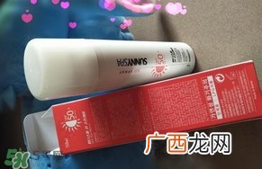 sunnyspa水晶防晒喷雾怎么样_好用吗