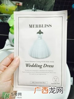 merbliss婚纱面膜成分功效 merbliss婚纱面膜孕妇可以用吗