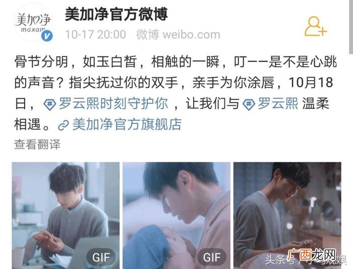 罗云熙粉丝，罗云熙品牌采访称粉丝是最胖的毫无求生欲