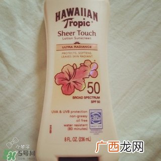 hawaiian tropic夏威夷防晒霜多少钱_专柜价格
