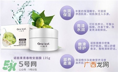 一叶子睡眠面膜好用吗?一叶子睡眠面膜怎么样?