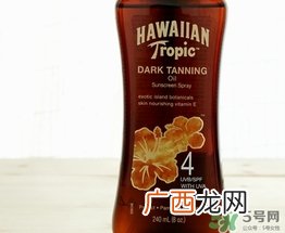 hawaiian tropic夏威夷美黑油黑鬼油怎么用？