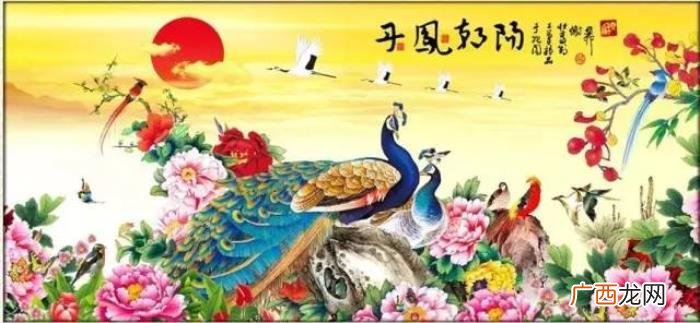 百鸟朝凤图，难得一见的百鸟朝凤花鸟图送给大家