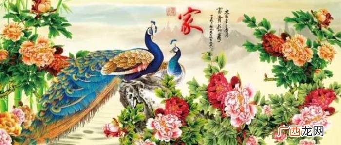 百鸟朝凤图，难得一见的百鸟朝凤花鸟图送给大家