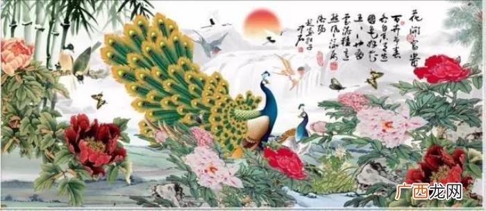 百鸟朝凤图，难得一见的百鸟朝凤花鸟图送给大家