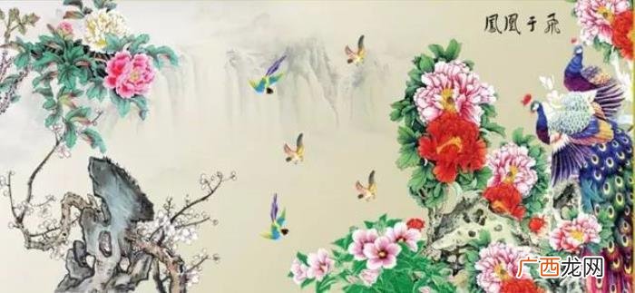 百鸟朝凤图，难得一见的百鸟朝凤花鸟图送给大家