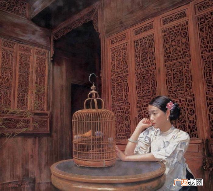 著名画家陈逸飞的胞弟 油画陈逸飞，陈逸鸣油画作品欣赏