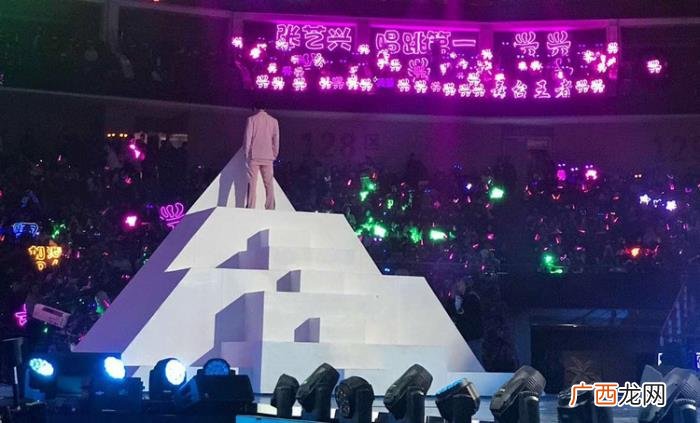 张艺兴应援，跨年晚会张艺兴应援灯牌成全场焦点