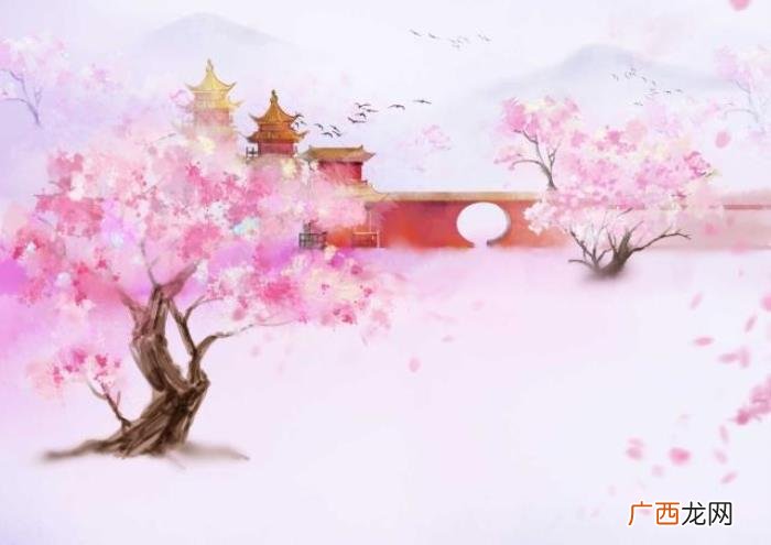 唯美桃花古诗词名句 赞美桃花的优美句子