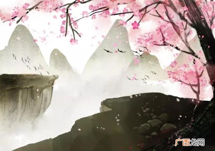 唯美桃花古诗词名句 赞美桃花的优美句子