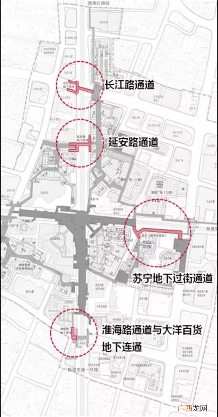 南京新街口，18号线站点初定&amp;amp;南京城市原点有戏