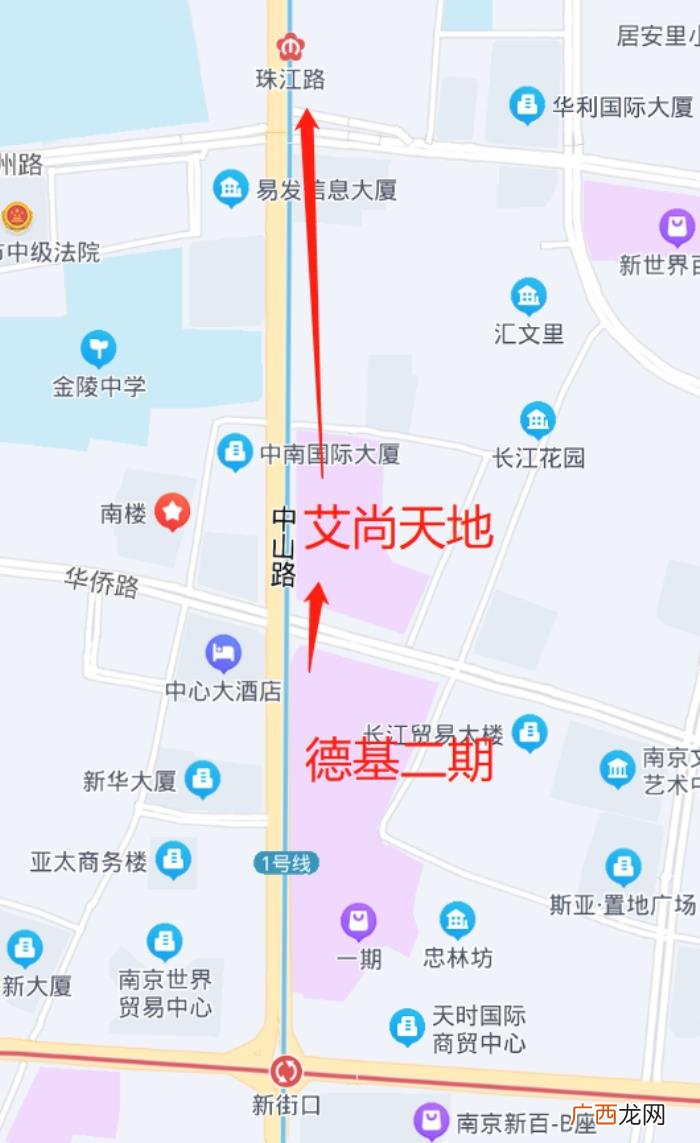 南京新街口，18号线站点初定&amp;amp;南京城市原点有戏