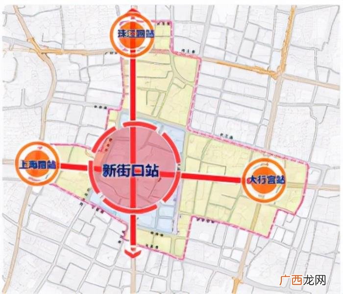 南京新街口，18号线站点初定&amp;amp;南京城市原点有戏