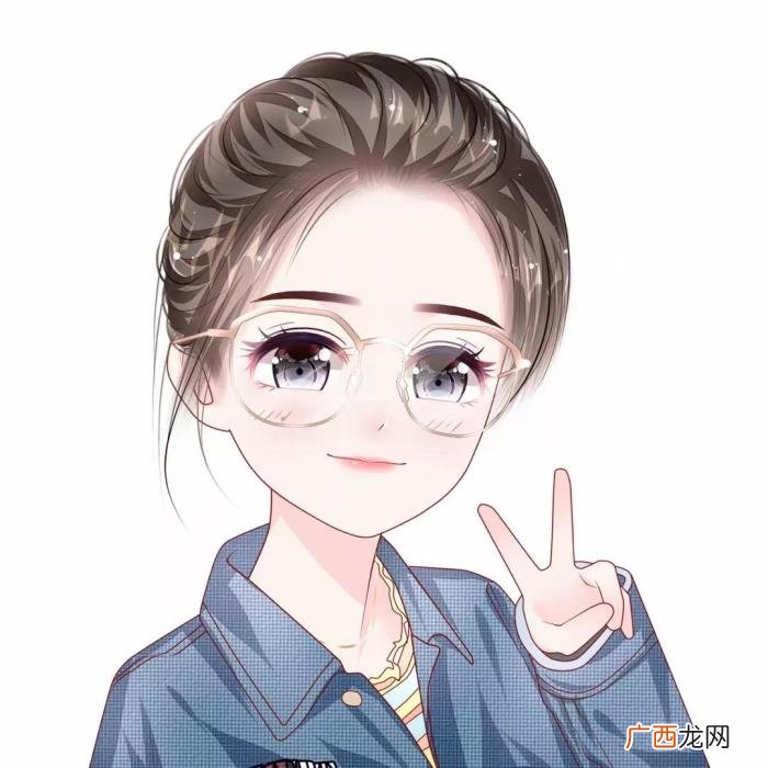 手绘头像女，一张张美丽冻龄的卡通女生微信头像