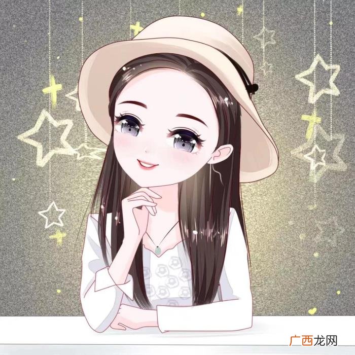 手绘头像女，一张张美丽冻龄的卡通女生微信头像