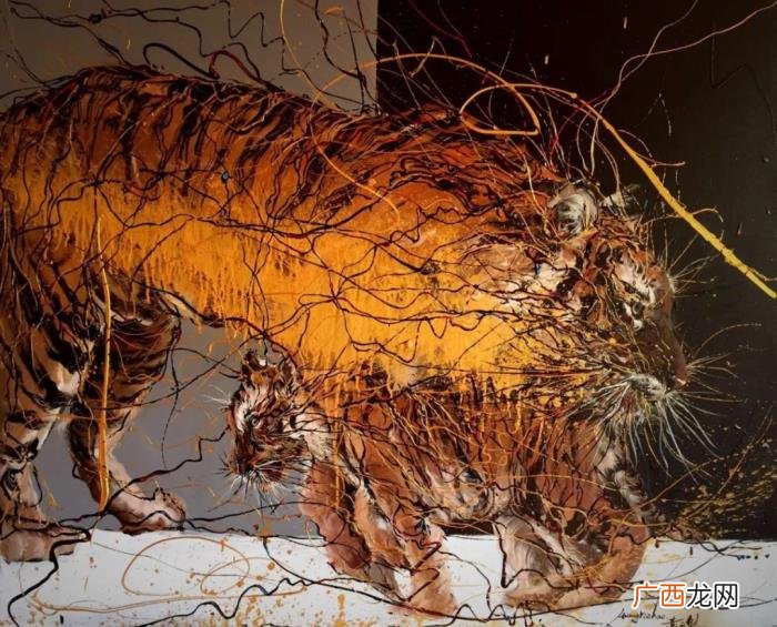 中国涂鸦人，94年小哥用中国风泼墨涂鸦惊艳百万粉丝