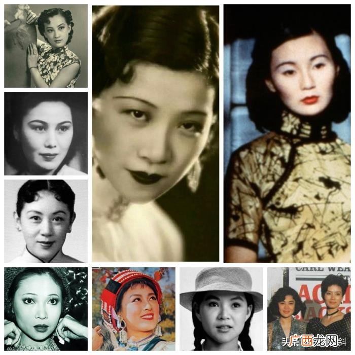 中国女演员，20世纪中国电影界最杰出的十位女演员