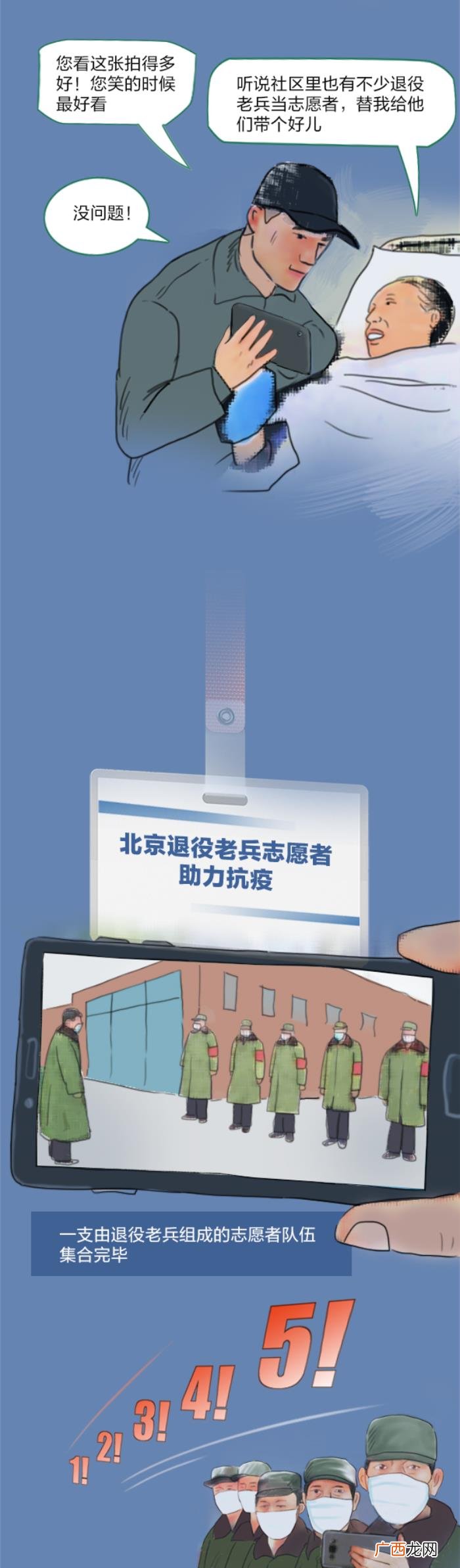 北京的军人，五张照片的故事，北京退役军人抗疫图鉴