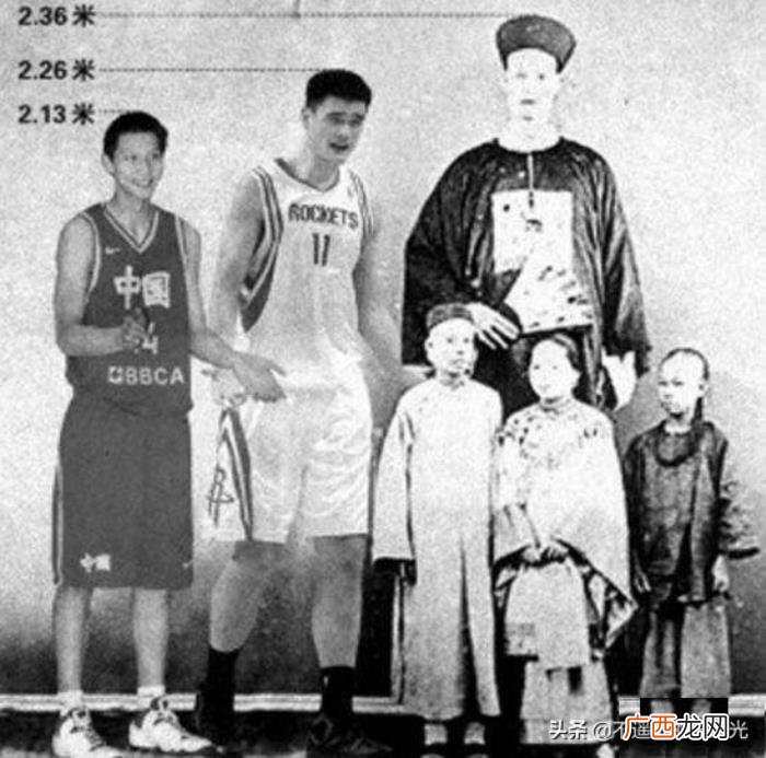 詹世钗多高，史上第一高人清末巨人詹世钗究竟有多高