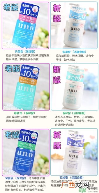 资生堂uno吾诺乳液新旧包装对比 资生堂uno吾诺乳液新旧包装区别