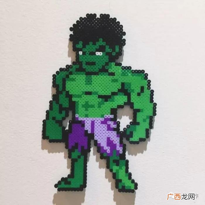 拼豆豆教程，拼豆豆之复仇者联盟系列丨手工教程