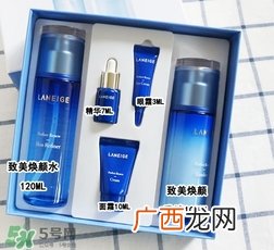 兰芝雪凝套盒真假 兰芝雪凝系列水乳真假鉴别