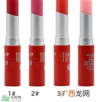 思亲肤番茄唇膏试色 skinfood思亲肤西红柿唇膏试色