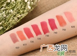 露华浓唇膏色号 露华浓唇膏试色