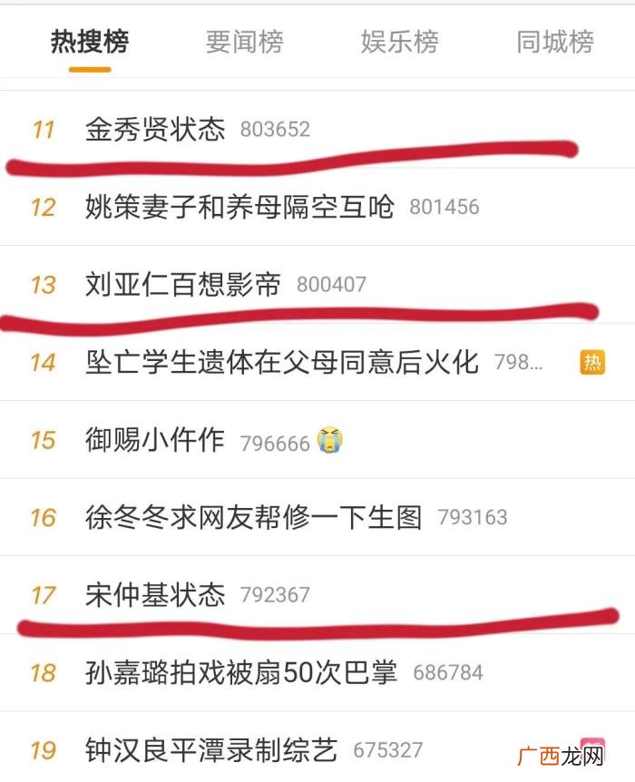 金秀贤中国，宋仲基金秀贤刘亚仁排队上中国热搜