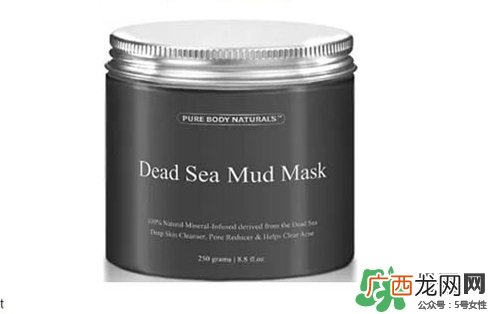 pure body naturals死海泥面膜怎么用？