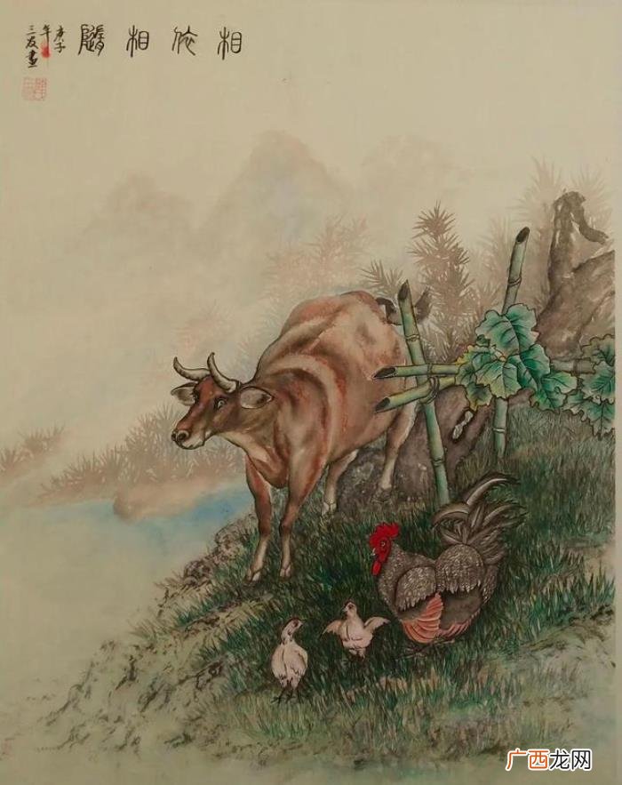 画牛的生肖，画说福牛贺新春2021生肖画牛作品欣赏