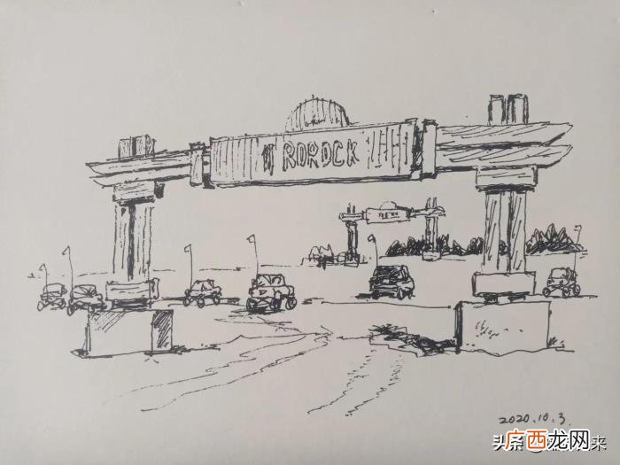 东北的沙漠,写生作业东北第一沙漠体会大漠孤烟的胸怀
