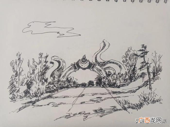 东北的沙漠,写生作业东北第一沙漠体会大漠孤烟的胸怀