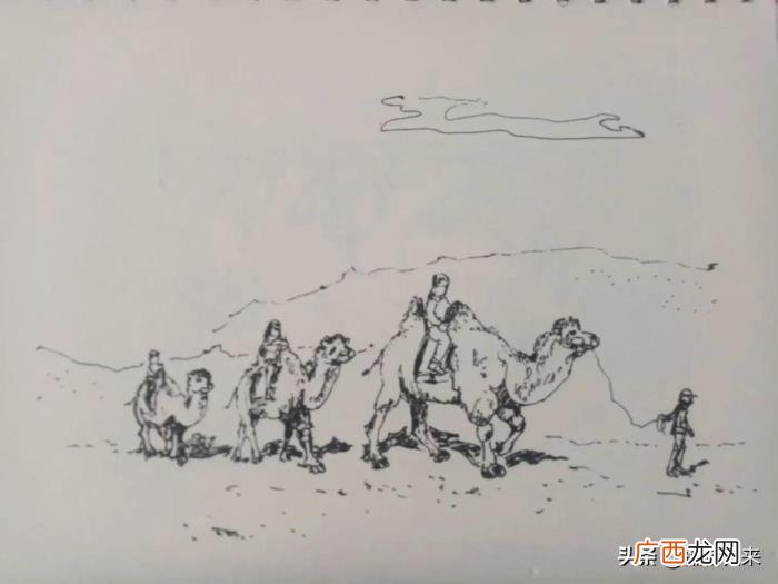 东北的沙漠,写生作业东北第一沙漠体会大漠孤烟的胸怀