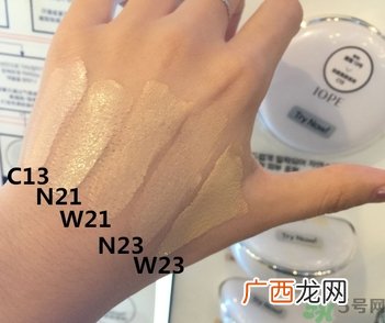 iope气垫c21和n21区别 iope气垫c21和n21真人试色