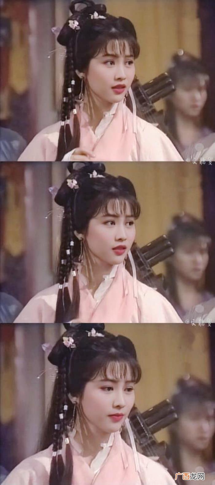 蔡少芬选美，蔡少芬17岁选美视频曝光霸气侧漏
