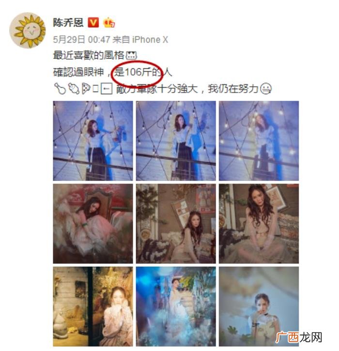 陈乔恩体重，体重过百的陈乔恩穿纱裙照样仙气迷人