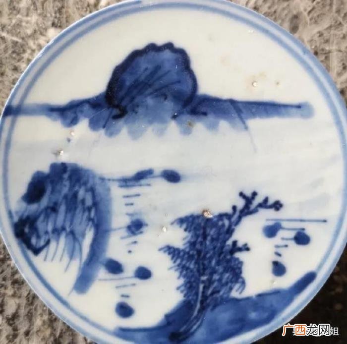 山水青花瓷，青花瓷片上那些美丽的山水、人物及风景