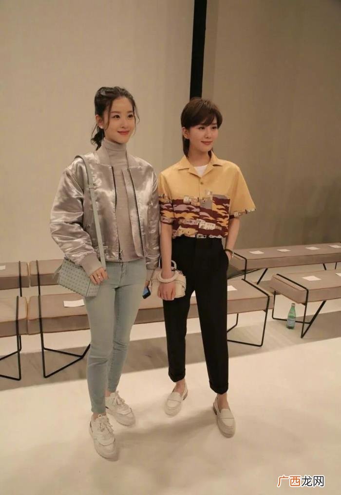 刘诗诗多高，刘诗诗穿高跟和穿平底的赵薇一边高