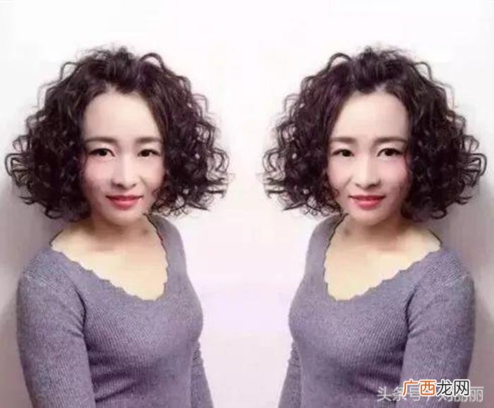 短发小卷烫，为什么中年大姐特别喜欢短发小卷发型