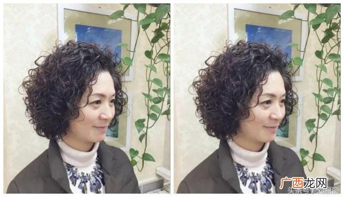 短发小卷烫，为什么中年大姐特别喜欢短发小卷发型