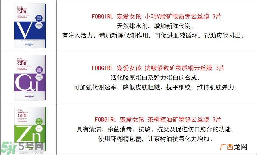 宠爱之名宠爱女孩矿物云丝膜功效 系列6款怎么选择