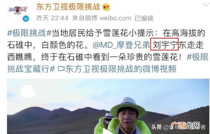 刘宇宁热搜，刘宇宁采摘国家二级保护植物上热搜