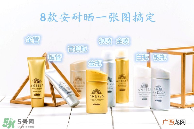 安热沙和安耐晒的区别 安耐晒金瓶和银瓶区别