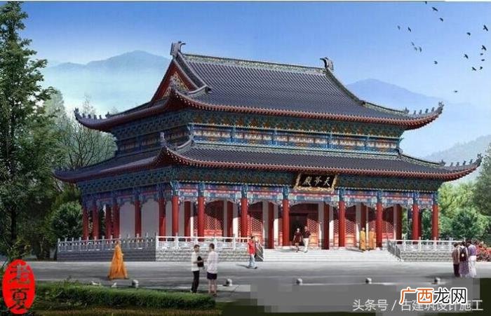 古建筑设计，古建筑设计作品经典欣赏(寺庙设计
