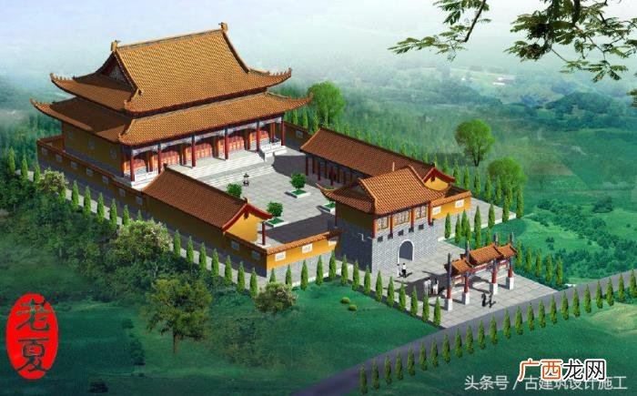 古建筑设计，古建筑设计作品经典欣赏(寺庙设计