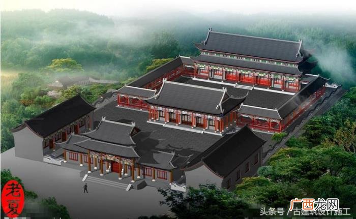 古建筑设计，古建筑设计作品经典欣赏(寺庙设计