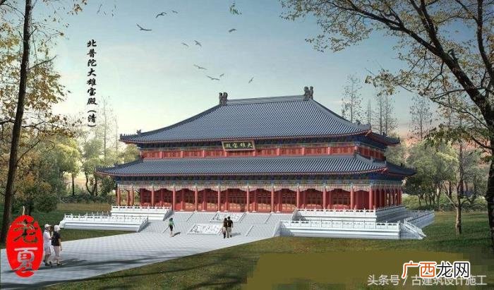 古建筑设计，古建筑设计作品经典欣赏(寺庙设计